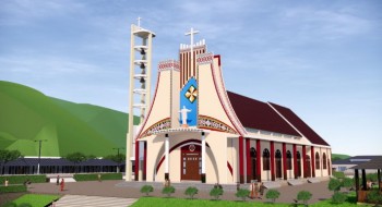Khởi công xây dựng nhà thờ Tân Phúc