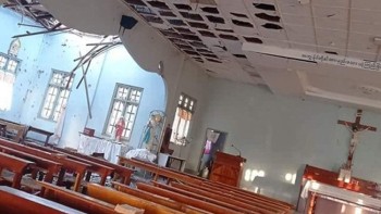 Myanmar tấn công một bệnh xá Công giáo