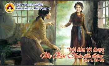 Suy niệm Tin Mừng Chúa Nhật IV Mùa Vọng -C