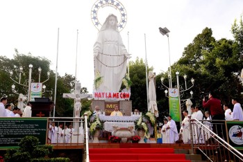 Hành hương Năm Thánh tại TTHH Mẹ Giang Sơn