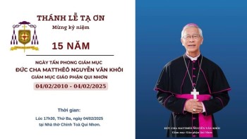 Thánh Lễ Tạ ơn 15 năm Hồng Ân Giám Mục của Đức Cha Mathêô Nguyễn Văn Khôi