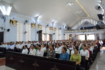 Quý chức Hạt Mẫu Tâm Hành hương Năm Thánh