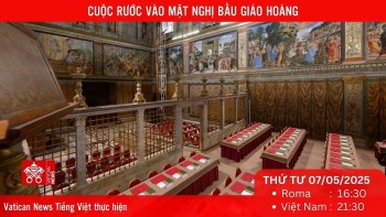 Trực Tiếp Cuộc rước vào Mật Nghị bầu Giáo Hoàng