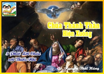 Lễ CTT HIỆN XUỐNG C - 5 phút Lời Chúa với Thiếu Nhi