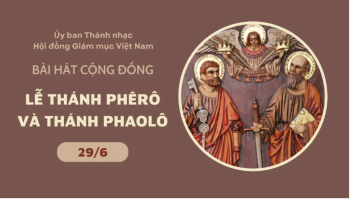 Bài hát cộng đồng lễ Thánh Phêrô và Thánh Phaolô
