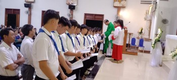 Gx. Phú Xuân: Nghi thức Lên đường