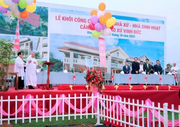 Giáo xứ Vinh Đức khởi công xây dựng nhà xứ