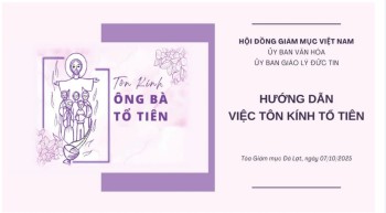 Hướng dẫn việc Tôn kính Tổ tiên