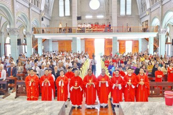 Giáo xứ Kiến Hòa mừng Bổn Mạng