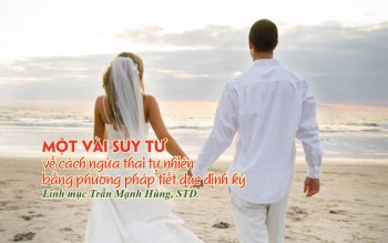 Một vài suy tư về cách ngừa thai tự nhiên