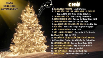 Trực truyến: Đêm hoan ca Mừng Chúa Giáng Sinh