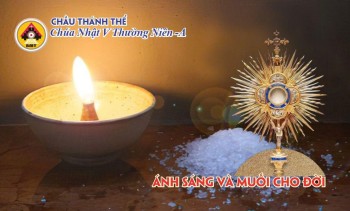 Chầu Thánh Thể Chúa Nhật V Thường Niên A