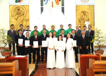 Thánh lễ tuyên hứa Ban Hành giáo các Giáo họ