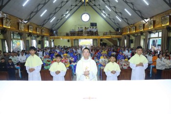 Giáo họ Trinh Vương: Thánh lễ mừng thọ