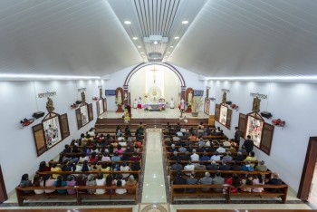 Giáo Xứ Kim Mai: Thánh Lễ Thánh Hóa Công Ăn Vuệc Làm.