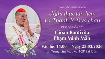 Thánh lễ Đưa chân Đức Hồng y GB. Phạm Minh Mẫn