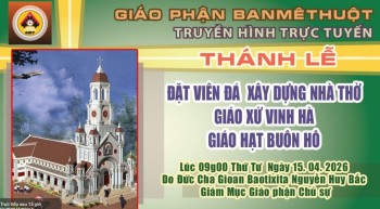 Thánh lễ Đặt Đá Xây Dựng Nhà Thờ Vinh Hà