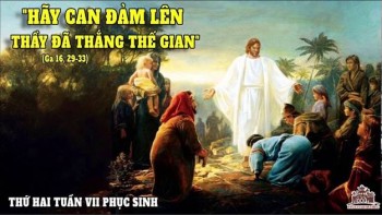 Can đảm lên ! Thầy đã thắng thế gian!