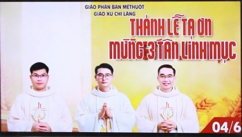 THÁNH LỄ TẠ ƠN – MỪNG BA TÂN LINH MỤC TẠI GIÁO XỨ CHI LĂNG