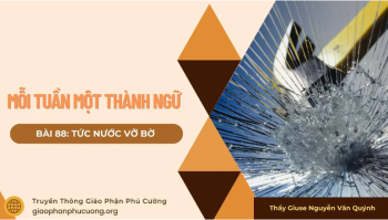 Tức nước vỡ bờ - Mỗi tuần một thành ngữ