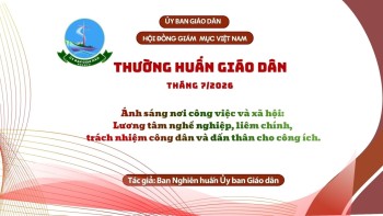 Thường huấn dành cho giáo dân tháng 7/2026