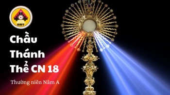 Chầu Thánh Thể Chúa nhật 18 Thường niên Năm A
