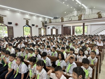 Giáo Xứ Kim Mai Khai Giảng Năm Học Giáo Lý
