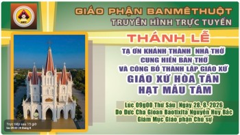 Trực tuyến Thánh Lễ Thành Lập GX Hòa Tân