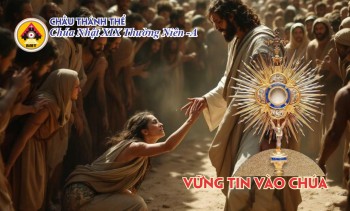 Chầu Thánh Thể Chúa nhật 20 Thường niên -A