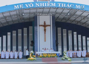 Lễ Đức Mẹ Lên Trời tại TTHH Thác Mơ