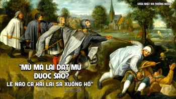 Hãy lấy cái xà ra khỏi mắt mình trước