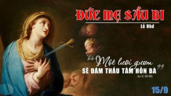 Mẹ Sầu Bi – Đứng dưới chân Thánh Giá