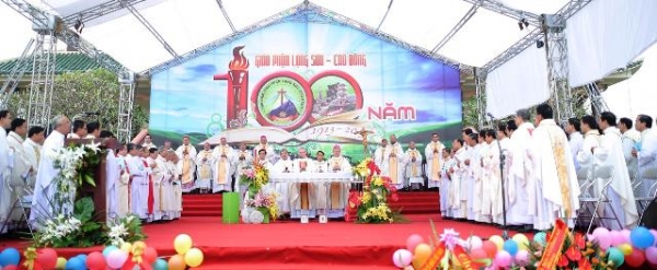 Kỷ niệm 100 năm giáo phận Lạng Sơn