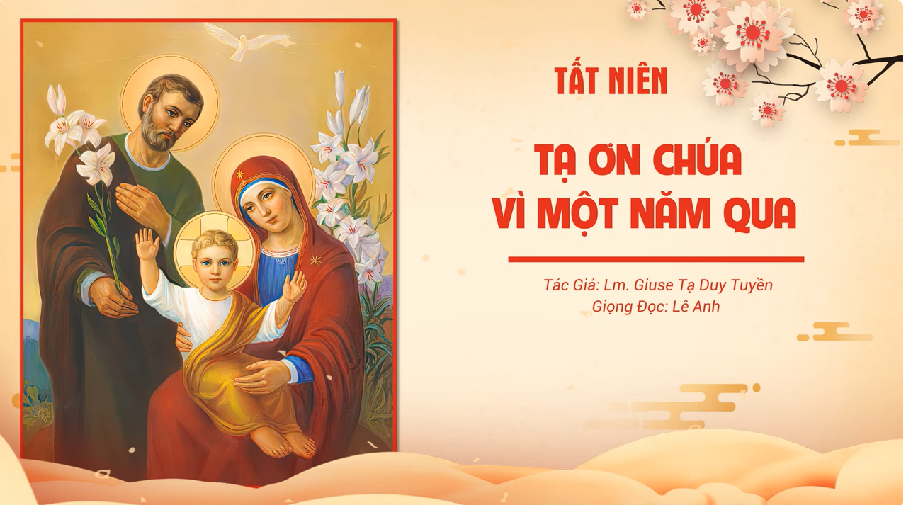 Tạ ơn Chúa vì một năm qua