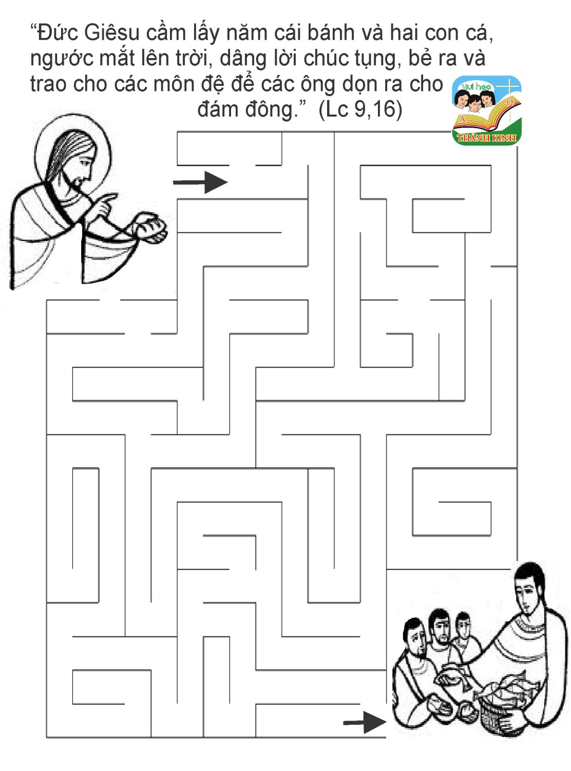 vhtk Mê cung Lễ Mình Máu Chúa Kitô