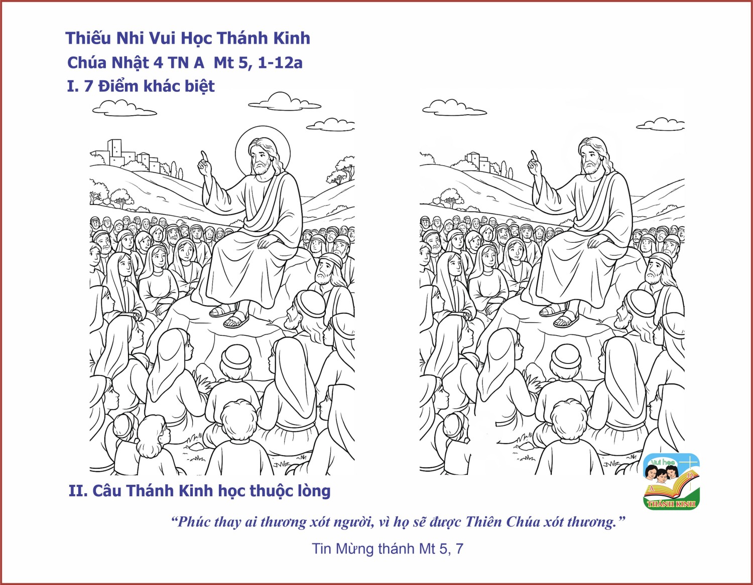 Thiếu Nhi VHTK-CN4TNA-7 khác biệt