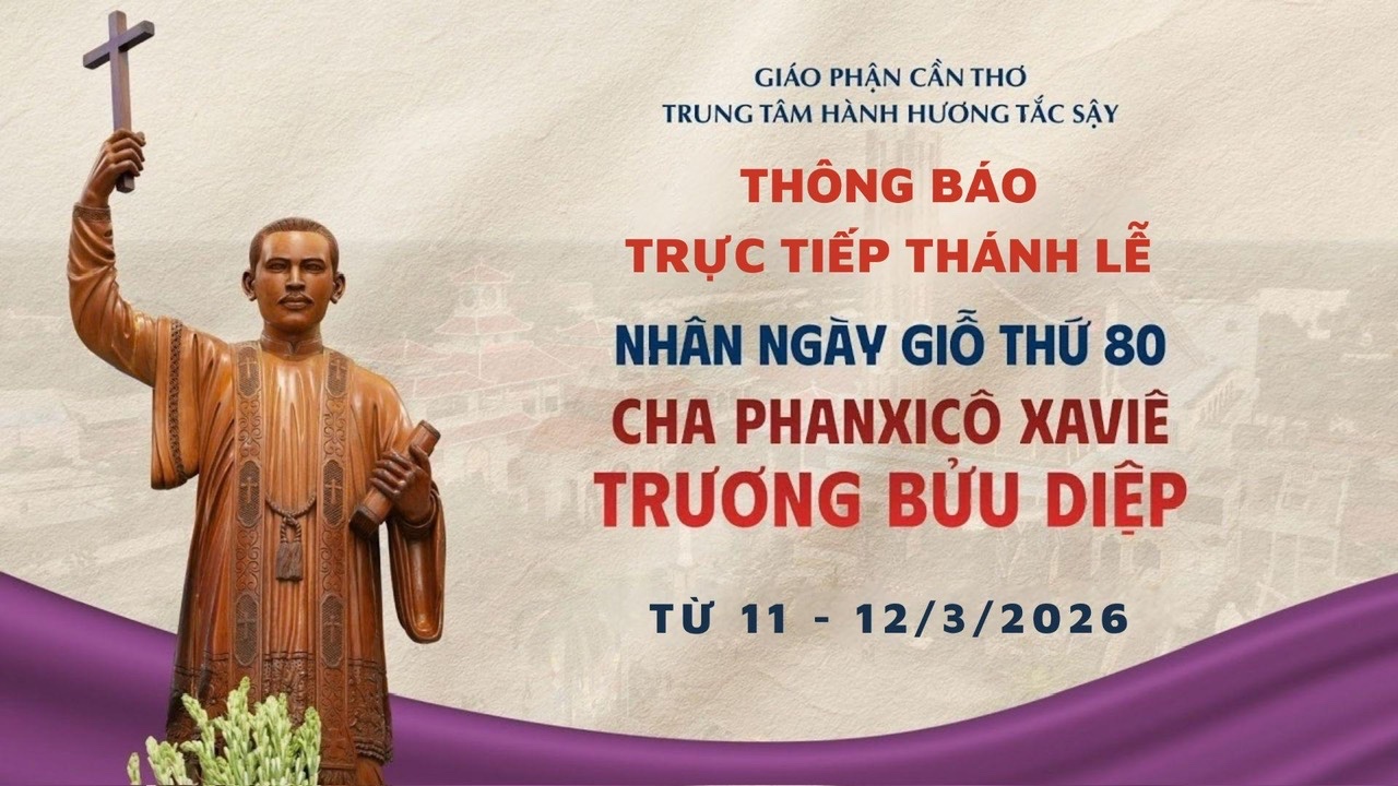 Thông Báo Trực Tuyến Thánh Lễ giỗ Cha FX Trương Bửu Diệp