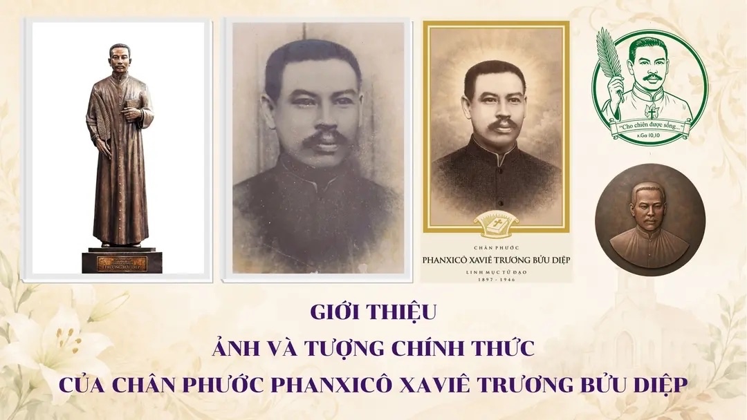 Ảnh và Tượng Chân phước FX Trương Bửu Diệp