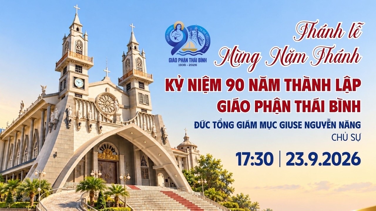Thánh lễ kỷ niệm 90 năm thành lập GP Thái Bình