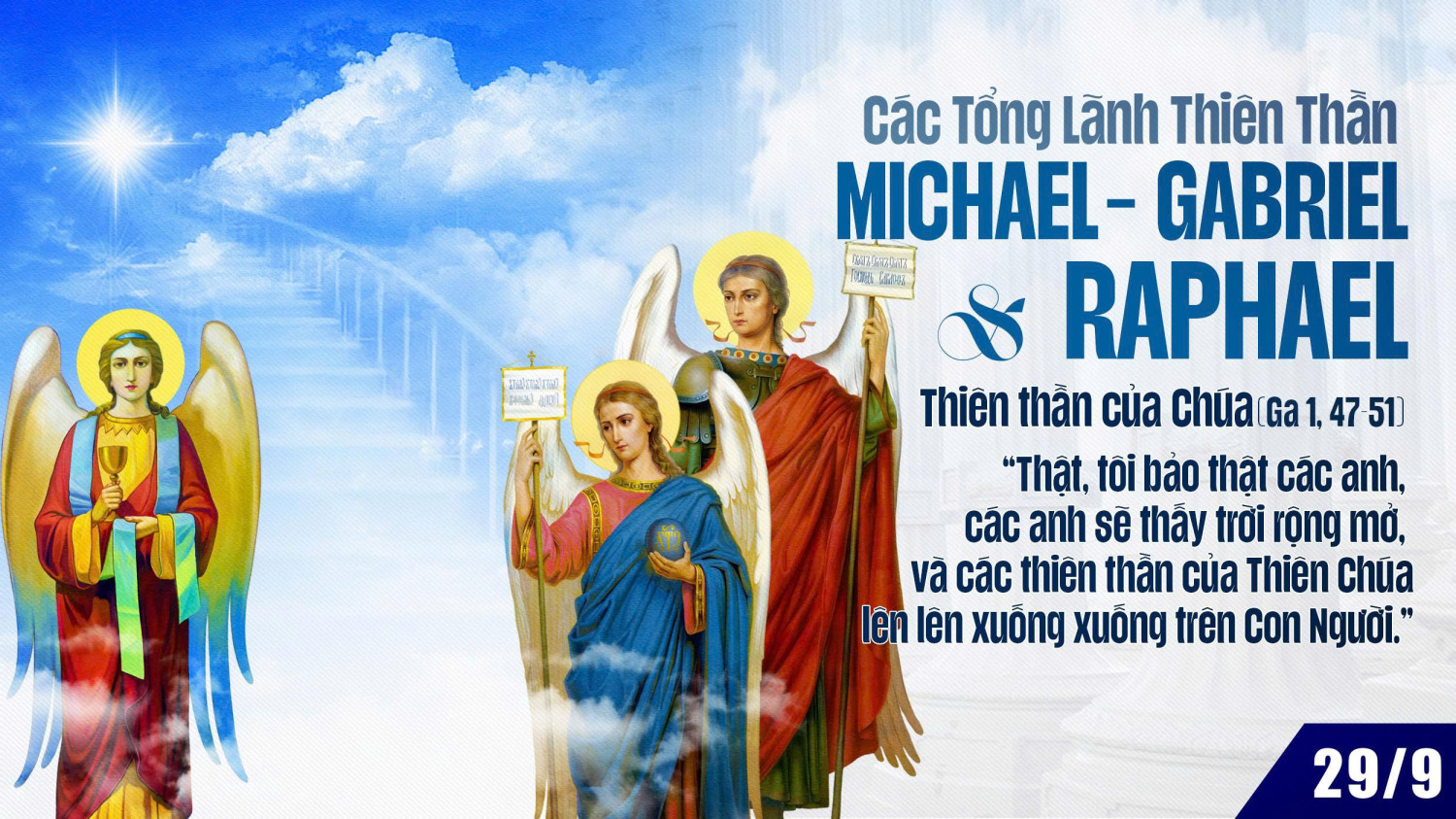 Các Thiên Thần lên xuống trên Con Ngưởi