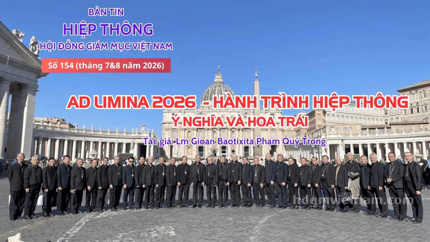 Bản tin Hiệp Thông Hội Đồng Giáo Mục Việt Nam
